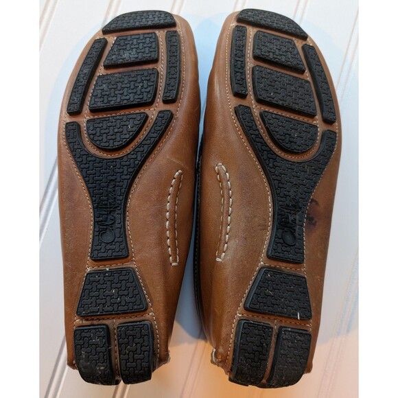 COLE HAAN Howland Shoes Mens 8M Brown Penny Loafers Driving Moccasin Preppy - Picture 9 of 10